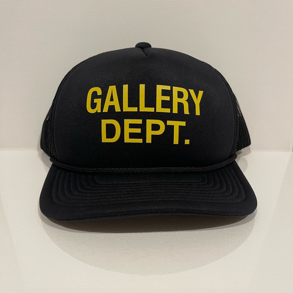 Gallery Dept. Logo Trucker Hat Black
